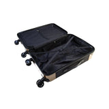 Numinous London 20" Carry-on 4 Wheel Spinner Smart Luggage Gold Brush