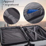 Merax Travelhouse Luggage Set 3 Piece Expandable Lightweight Spinner Suitcase