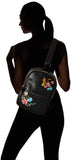Betsey Johnson Sling Shot Backpack, Black