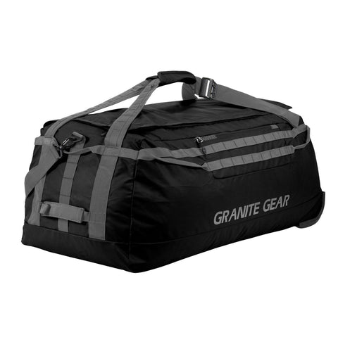 Granite Gear 36" Wheeled Packable Duffel - Black/Flint