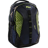 Fila Hunter Laptop Backpack, BLUE/NEON, One Size