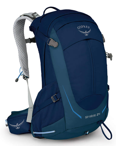 Osprey Packs Stratos 24 Hiking Backpack, Eclipse Blue, o/s, One Size