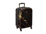 Heys America Unisex Portoro Marble 21" Spinner Black/Gold One Size