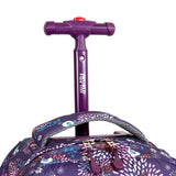 J World New York Sunrise Rolling Backpack, Baby Birdy, 18-Inch