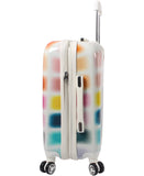 Steve Madden Cubic Luggage Carry On 20" Hardside Suitcase With Spinner Wheels