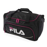Fila Kelly 19-in Sports Duffel Bag, Black Fuchsia, One Size