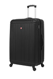 SWISSGEAR 6297 Expandable Hardside Spinner Luggage, 3-Piece Set - Black