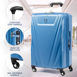 Travelpro Luggage Maxlite 5 Expandable Hardside Spinner 29" Azure Blue