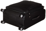Samsonite SoLyte DLX Softside Luggage, Midnight Black, Checked-Medium