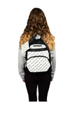 Betsey Johnson Logo Backpack Bone\Blk