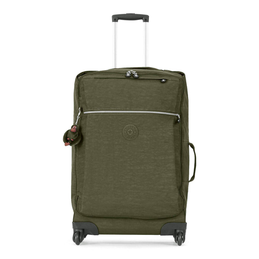 Kipling Unisex-Adult's Darcey Medium Wheeled Luggage, Jaded Green