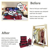 YAMIU Packing Cubes 7-Pcs Travel Organizer Accessories with Shoe Bag and 2 Toiletry Bags(Wine Red)