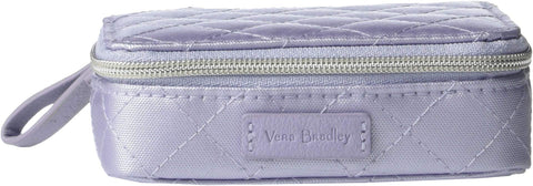 Vera Bradley Women's Iconic Travel Pill Case Lavender Pearl One Size