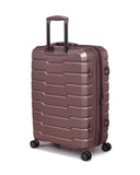 it luggage Prosperous 3 Piece Hardside Expandable Set with TSA Lock, Metallic Pink