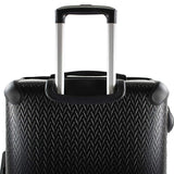 American Green Travel Vero 3 Piece Hardside Spinner Luggage Set (Black)