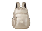 Kipling womens Seoul Laptop Backpack, cloud Metal, One Size
