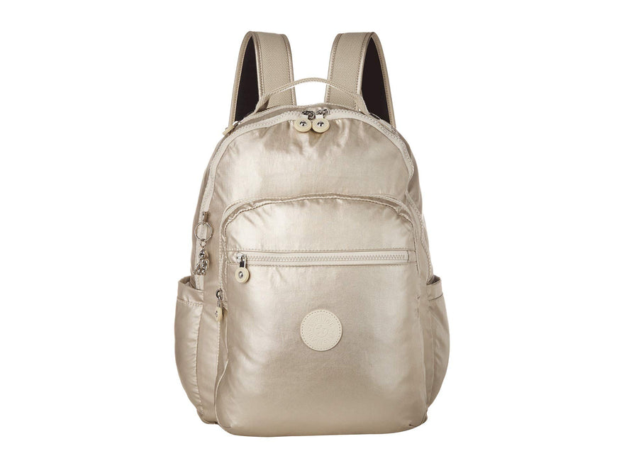 Kipling womens Seoul Laptop Backpack, cloud Metal, One Size