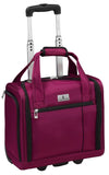 London Fog Cranford 15" Under The Seat Bag, Cranberry
