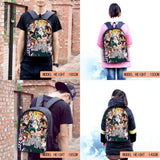 WerNerk My Hero Academia Backpack Cosplay School Bag Daypack Shoulder Bag Bookbag Backpack with Stickers, Brooch and Keychain As Gift(H03)