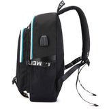 AUGYUESS My Hero Academia Anime Cosplay School Bag Daypack Shoulder Bag Bookbag Backpack with USB Charging Port (2)