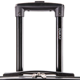 DUKAP Luggage - Zonix Collection - Lightweight Hardside Spinner 20'' inch Carry-On - Wine/Red - Suitcases with Wheels