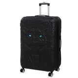 it luggage Tiger Eyes 8-Wheel Hardside Expandable 3-Piece Set, Black