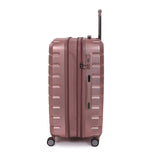 it luggage 21" Prosperous Hardside Expandable Carry-on with TSA Lock, Metallic Pink