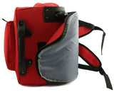 K-Cliffs Heavy Duty Rolling Backpack School Backpacks with Wheels Deluxe Trolley Book Bag Wheeled Daypack Workbag Multiple Pockets Bookbag with Safety Reflective Stripe Black