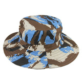 Kids Toddler Girls Boys Camo Bucket Hat Anti-UV Sun Protection Foldable Cotton Boonie Hat Holiday School Picnic Beach Travel Flat Sun Hat 1-4 Yrs