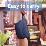 Etercycle Ultra Lightweight Foldable Backpack for Women Men, 2 in 1 Folding Travel Hand Bag Water Resistant Travel Hiking Backpacks Daypacks 20-35L(Navy)