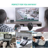 UGREEN Carrying Case for Nintendo Switch, W/Carved Protective Foam Lining Shockproof Travel Case Bag for Nintendo Switch Console, Dock, AC Wall Charger, Grip and Joy-con, 20 Game Cards, Cables