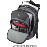 SwissGear Pulsar 16 Padded Laptop Backpack - Black/Gray