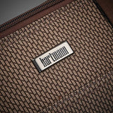 Hartmann Century Top Zip Tote Sling Tote, Mocha Monogram