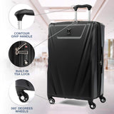 Travelpro Expandable Checked-Medium, Black