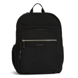Vera Bradley Iconic XL Campus Backpack, Microfiber, Classic Black