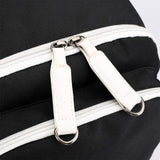 PIESWEETY My Hero Academia Luminous Backpack Anime no Hero Academia Cosplay with USB Charging Port, Unisex Fashion Bookbag Daypack Travel Hero Academia Laptop Backpack (Black)