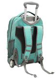 J World SUNDANCE II 20" Double Handle Laptop Rolling Backpack in Black