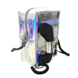 Betsey Johnson Phone Tag Kitsch Pay Phone (Works!) Crossbody, Iridescent Multi