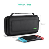 UGREEN Carrying Case for Nintendo Switch, W/Carved Protective Foam Lining Shockproof Travel Case Bag for Nintendo Switch Console, Dock, AC Wall Charger, Grip and Joy-con, 20 Game Cards, Cables