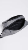Fila Women's Hunter Waist Bag, Charcoal, Grey, Graphic, One Size