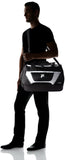Fila Cannon 3 Small Duffel Gym Sports Bag, Black/White, One Size