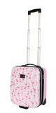 Betsey Johnson 4 Pieces Luggage Set - ABS+PC Hardside Lightweight Durable Rolling Suitcase With Spinner Wheels - Set Includes; 15", 20", 26", 30"