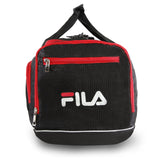 Fila Cypress Small Sport Duffel Bag, Black/Red, One Size