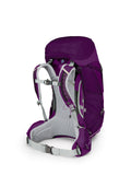Osprey Packs Sirrus 50 Women's Backpacking Backpack, Ruska Purple, X-Small/Small