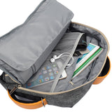 Vangoddy Slate 15.6 Inch 3 in 1 Laptop Bag Backpack Shoulder (Gray) for Dell