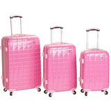 Rockland Luggage Celebrity 3 Piece Hardside Spinner Luggage Set