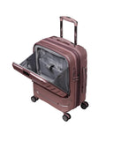 it luggage 21" Prosperous Hardside Expandable Carry-on with TSA Lock, Metallic Pink