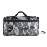Ecko Unltd. Men's United 32" Large Rolling Duffel Bag, Camo/Red/Blue One Size