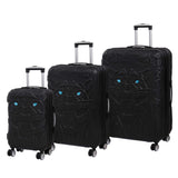 it luggage Tiger Eyes 8-Wheel Hardside Expandable 3-Piece Set, Black