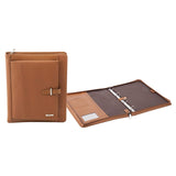 Numinous London A4 Leather Folio Wallet (Brown)